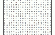 Free Printable Word Search Puzzles Adults Large Print Free Printable