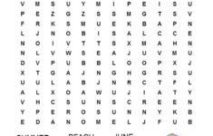 Free Printable Word Searches For Adults