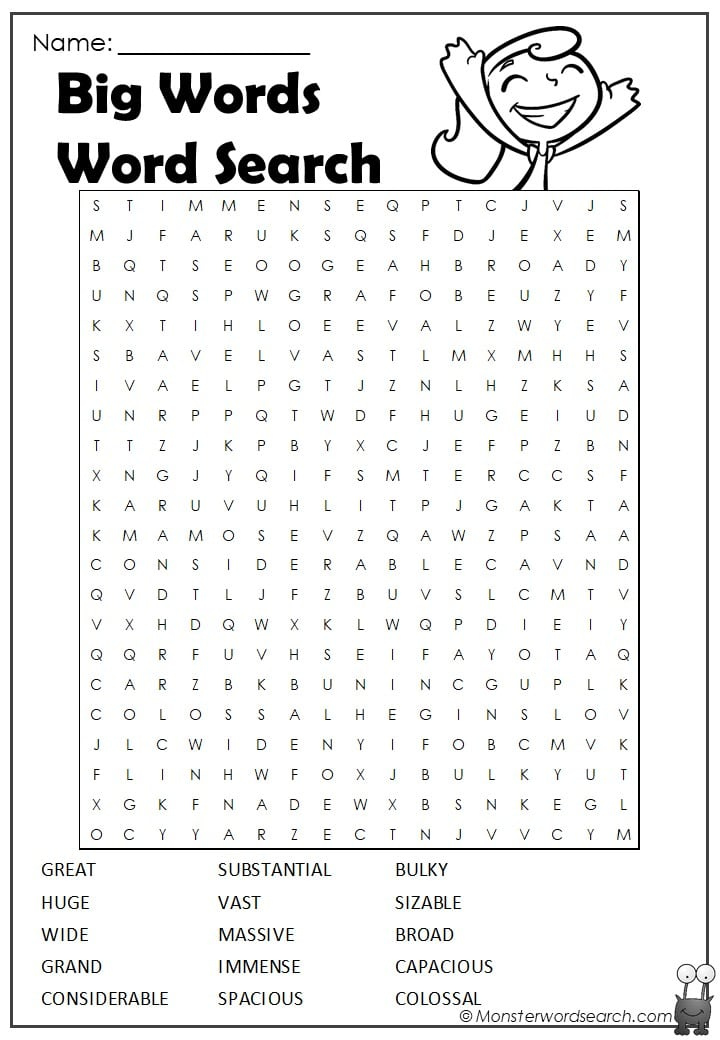 Free Printable Word Searches For Adults Large Print Pdf Lyrics 