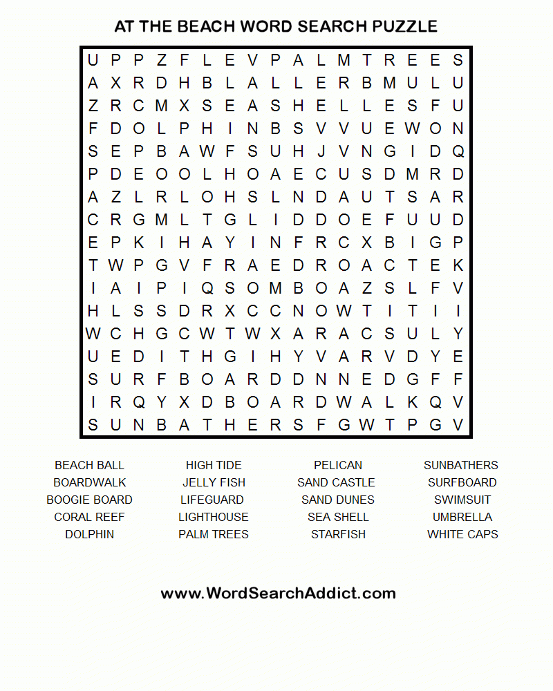 Free Printable Word Searches Hard Word Search Printable