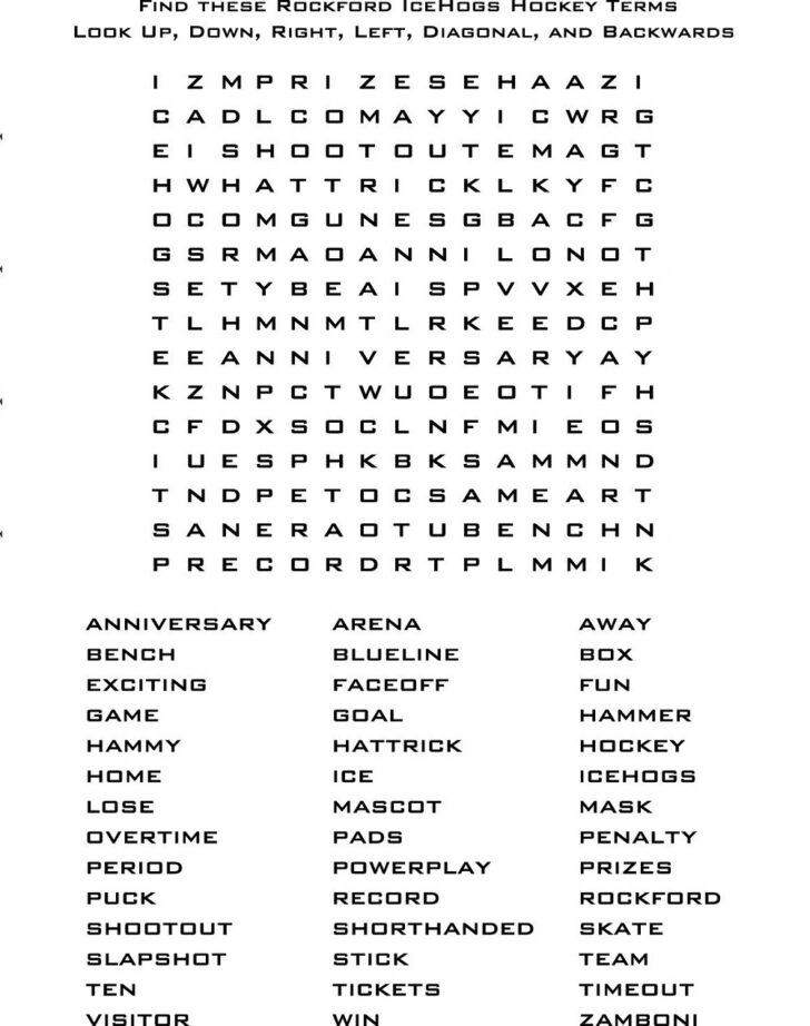 Free Word Search Printable For Students