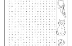 Free Word Search Puzzles For Kids 101 Activity