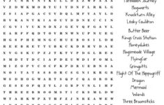 Free Word Search With Hidden Message Printable