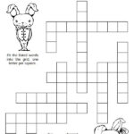 Fun Easter Fit The Words Puzzle Free Printable Word Puzzles Word