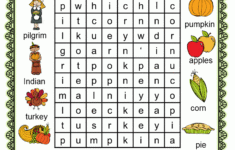 Fun Games 4 Learning Thanksgiving Word Puzzles FREEBIE