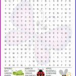 Fun Spring Word Search For Kids Thrifty Mommas Tips