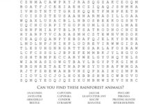 Fun Word Searches Activity 101 Printable