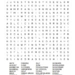 Hard Printable Word Searches For Adults Word Search Summer Words