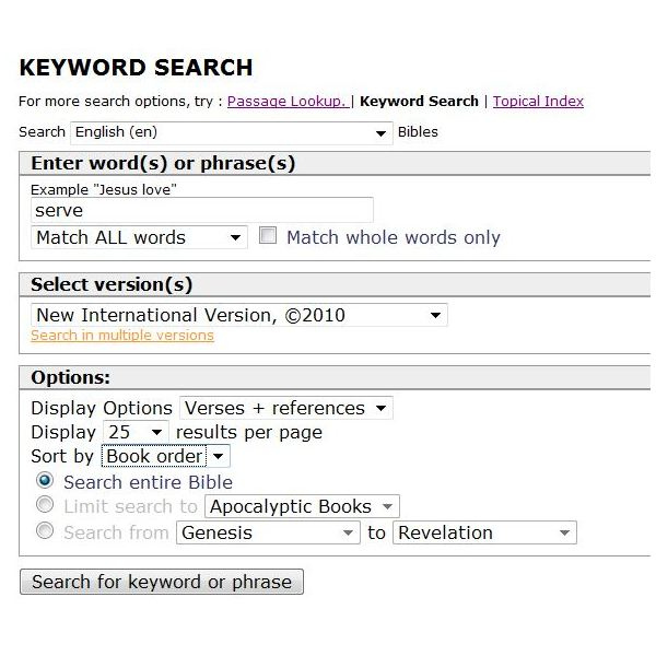 Hints Tips And Tricks For Using Gateway Bible Search Online
