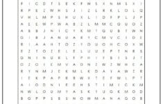 January Word Search Monster Word Search