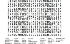 Jumbo Word Search Best Quality Word Puzzles Words Printable