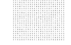 Jumbo Word Search To Print Activity Shelter