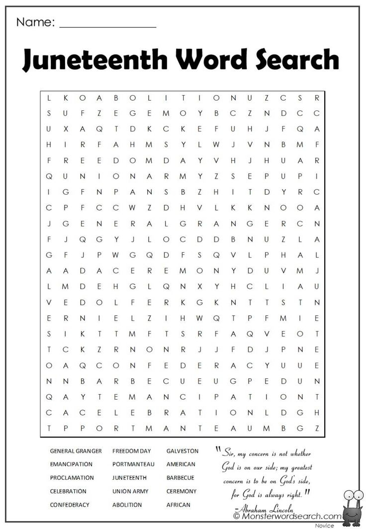 Juneteenth Word Search In 2021 Word Find Juneteenth Coloring Pages 
