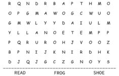 Kindergarten Word Search Cool2bKids
