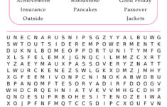 March Word Search Cool2bKids