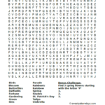 March Word Search Getting To Know You Lettering Letter P