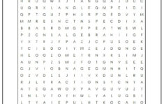 Math Word Search Monster Word Search