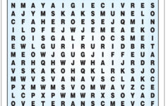 May Word Search Activity Shelter