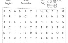Middle School Word Search Cool2bKids
