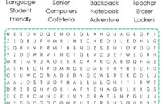 Middle School Word Search Cool2bKids