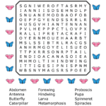 Monarch Butterfly Word Search For Kids Woo Jr Kids Word Search