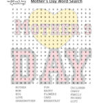 Mother S Day Word Search Have Fun Teaching