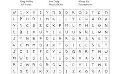 Movie Word Search Activity Shelter