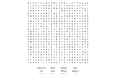 Naruto Characters Word Search WordMint