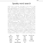 October Word Search Printable Word Search Printable