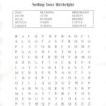 Online Bible Word Search Printable Pages Sunday School Resources