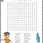 Pirate Word Search To Print Activity Shelter