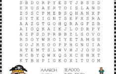Pirate Word Search To Print Activity Shelter