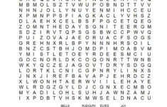Printable Christmas Word Search For Kids Adults Happiness Is Homemade