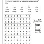 Printable Crossword Puzzles For 2Nd Graders Printable Crossword Puzzles