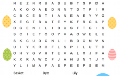Printable Easter Word Search Puzzle Jinxy Kids