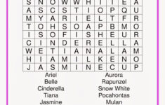 Printable Fun Disney Word Searches 101 Activity