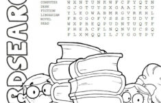 Printable Library Word Search
