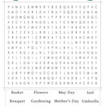 Printable May Word Search Cool2bKids