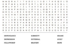 Printable Recovery Word Search Cool2bKids