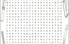Printable September Word Search Word Find Fall Words Letter Recognition
