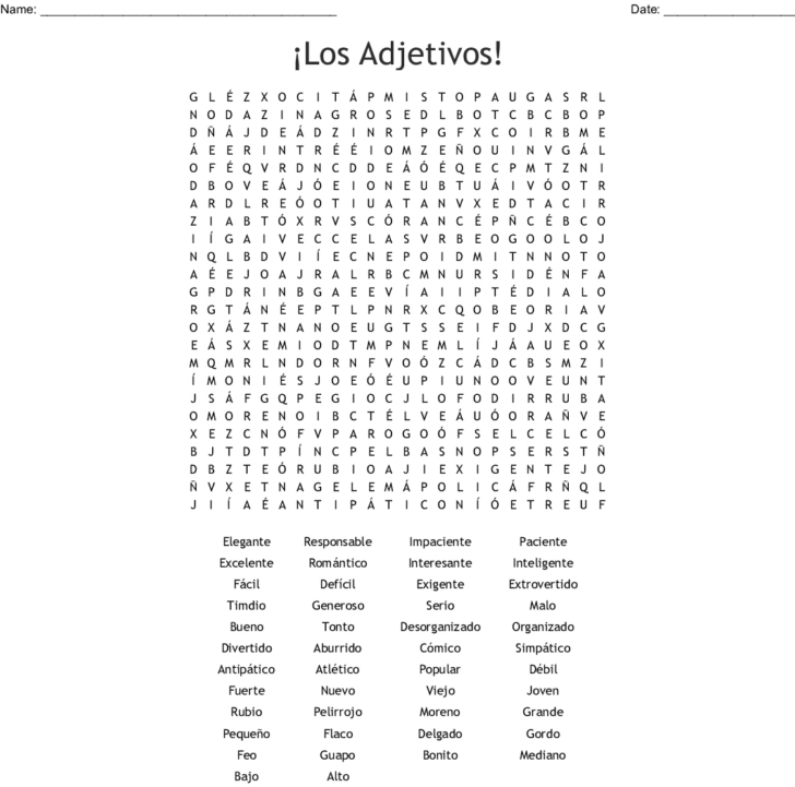Printable Spanish Word Search Puzzles Word Search Printable Printable Printable Spanish Word Search Puzzles Word Search Printable Printable
