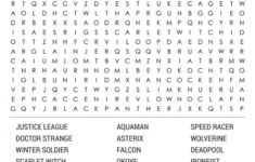 Printable Superhero Word Search Cool2bKids