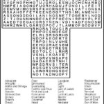 Printable Word Search Puzzles Bible Word Search Puzzle To Print