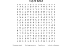 Printable Word Searches For Adults Hard PDF Word Search Printable