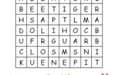 Printable Word Searches For Kids Activity Shelter