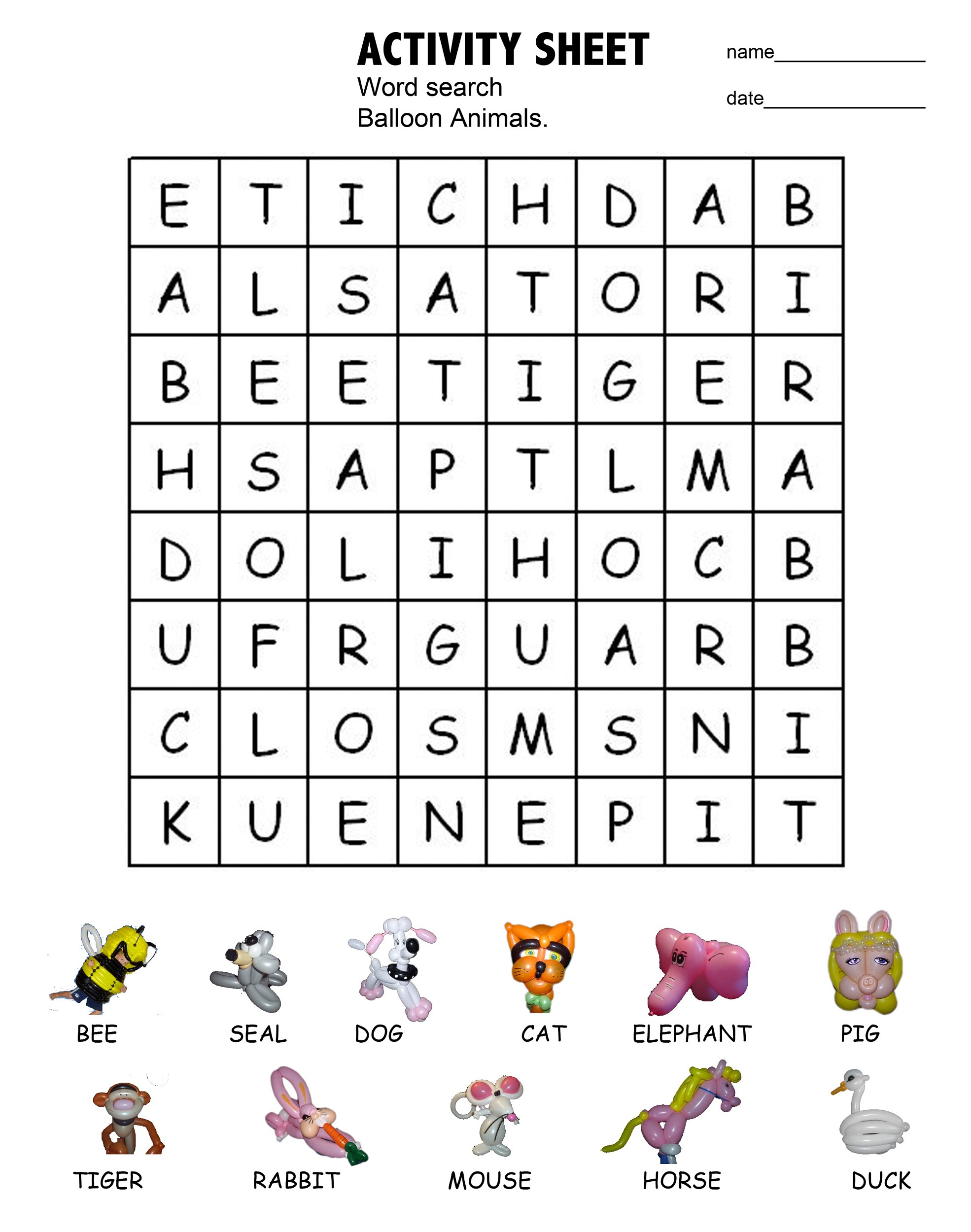 Printable Word Searches For Kids Activity Shelter Printable Word Search