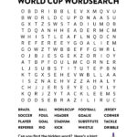 Printable World Cup Word Search Learning Liftoff Word Puzzles For