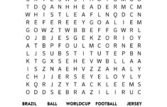 Printable World Cup Word Search Learning Liftoff Word Puzzles For