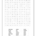 Psalm 107 Song Of Thanksgiving Bible Word Search Puzzles If Word