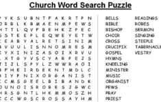 Puzzles Church 4 Children